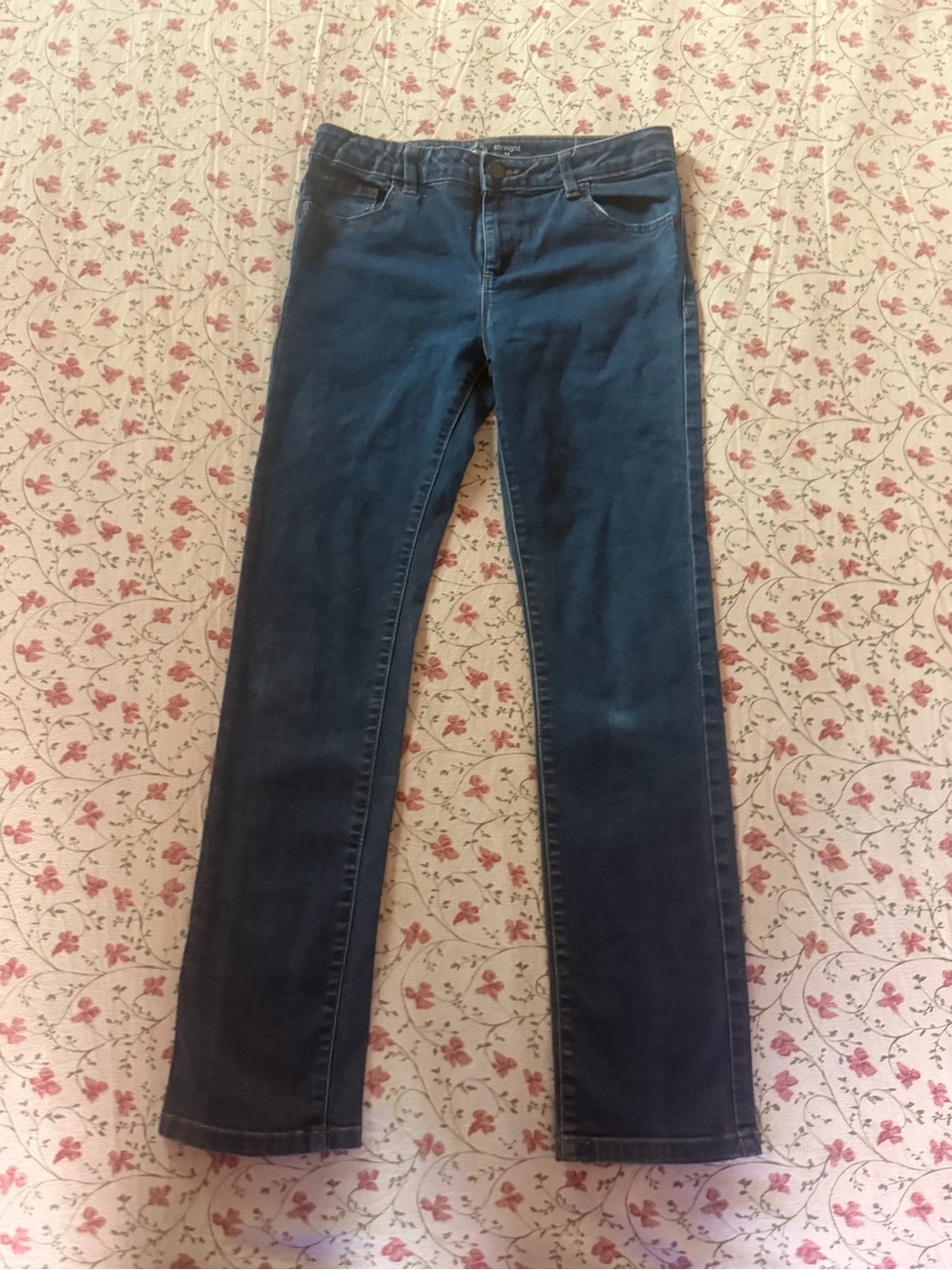 wonder nation Navy Blue Straight-Leg Jeans